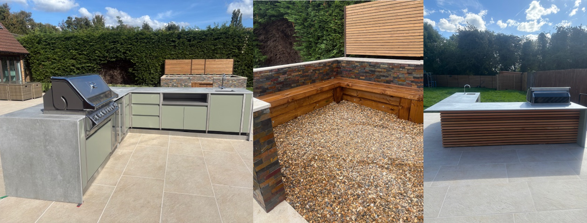New Patio & Outdoor Seating with a Complete Garden Makeover